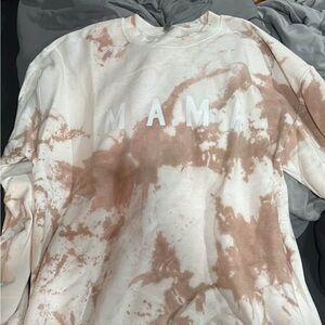 Tie-Dye 'MAMA' Sweatshirt